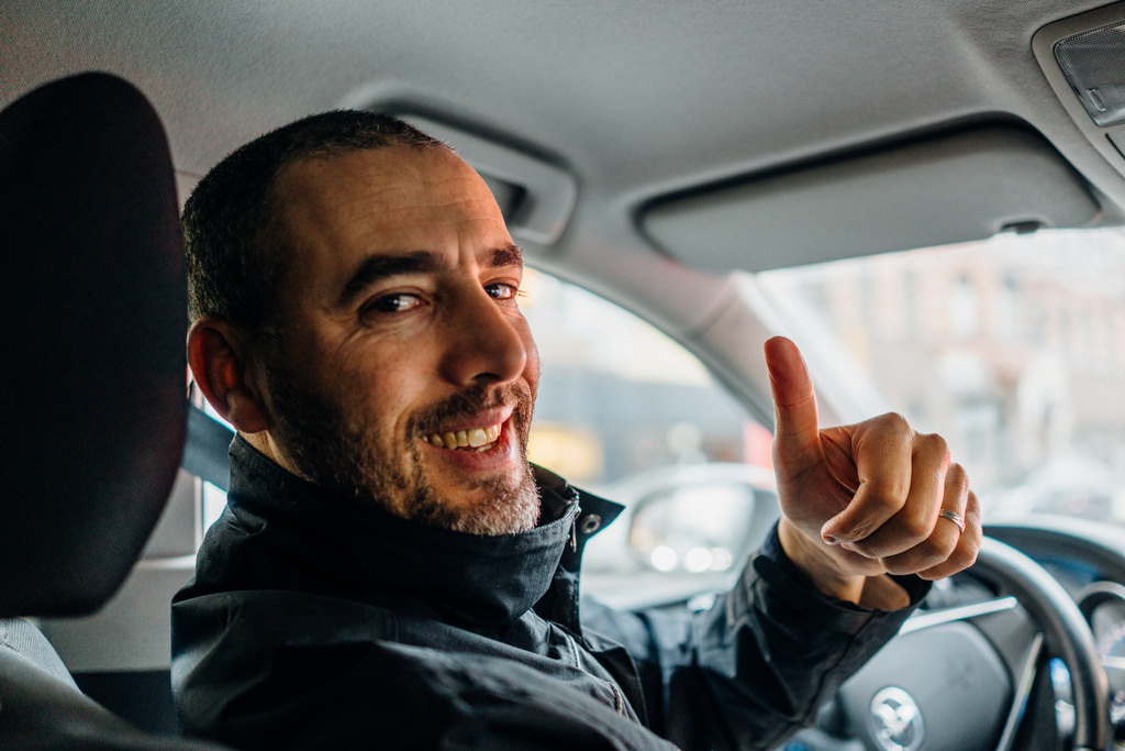 Водитель категории В UBER
